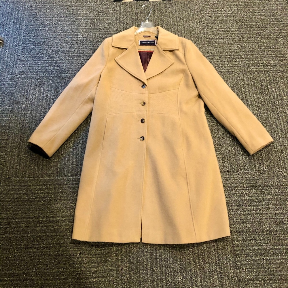 TOMMY HILFIGER Size XXL Camel Winter Coat
